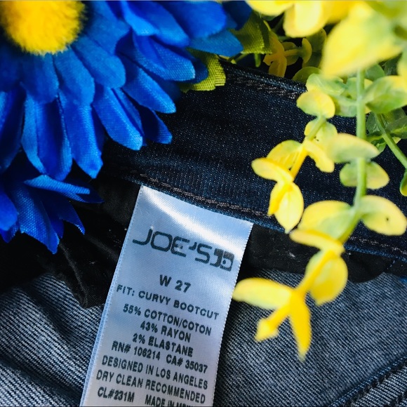 Joe’s Jeans Dark Wash Curvy Bootcut Jeans - Picture 4 of 4